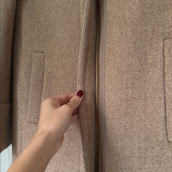 J. Crew Camel Pea Coat - Picture 3 of 5